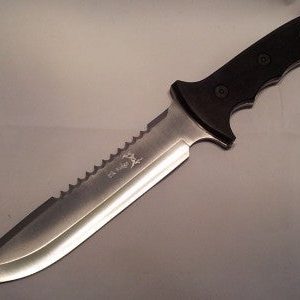 Elk Ridge Sawback Hunter Bowie 12 1/4" Knife 082