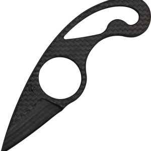 Fred Perrin La Griffe Carbon Fiber Fixed Blade Neck Knife + Kydex dgc