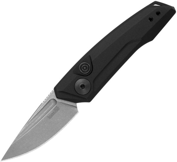 Kershaw Automatic Launch 9 Knife Button Lock Black Aluminum CPM-154 Blade 7250