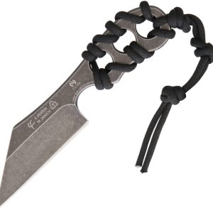 Fred Perrin Perrin-Janich 6.5" 440C Skeletonized Fixed Blade Neck Knife + Kydex maxkf1