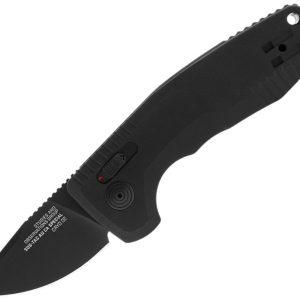 SOG Automatic Sog -Tac Au Compact Black CA Special D2 Drop Point 2" Knife 15381157